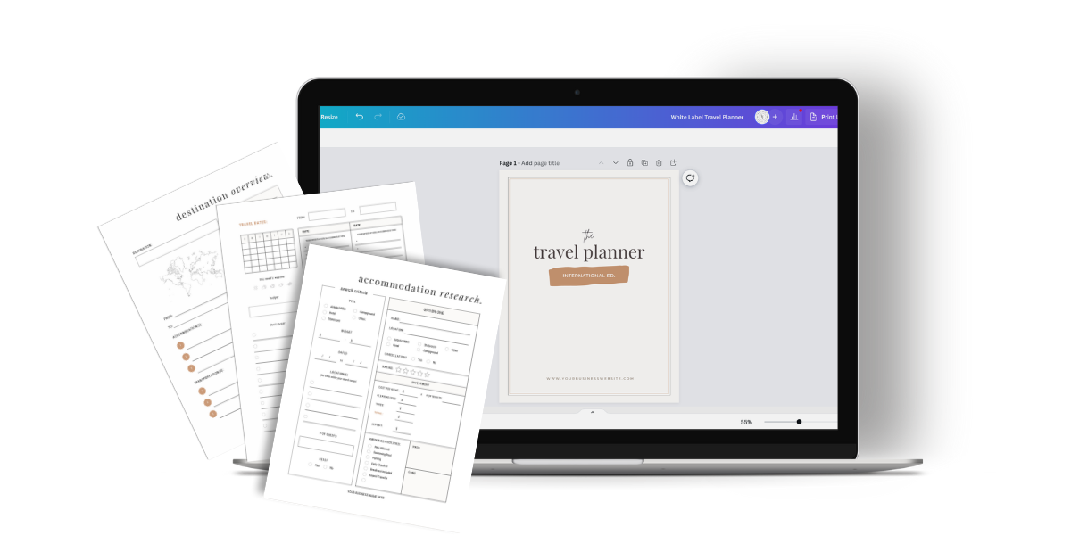 White Label Travel Planner