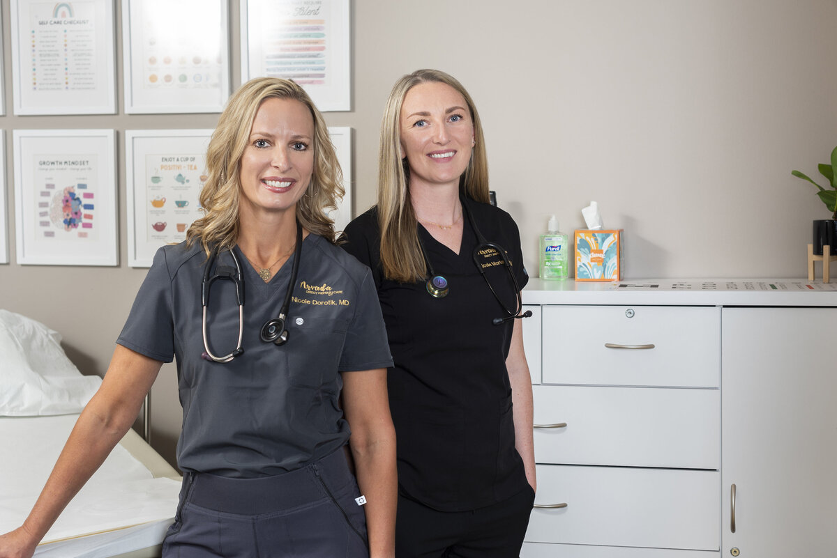 Dr. Nicole Dorotik, MD and Nicole Mortensen, RN