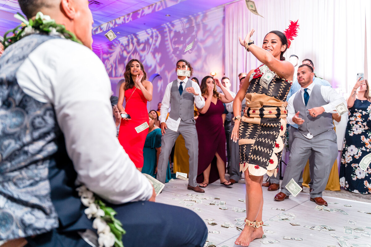 Polynesian wedding in Orlando Florida by top Orlando photographer and videographer