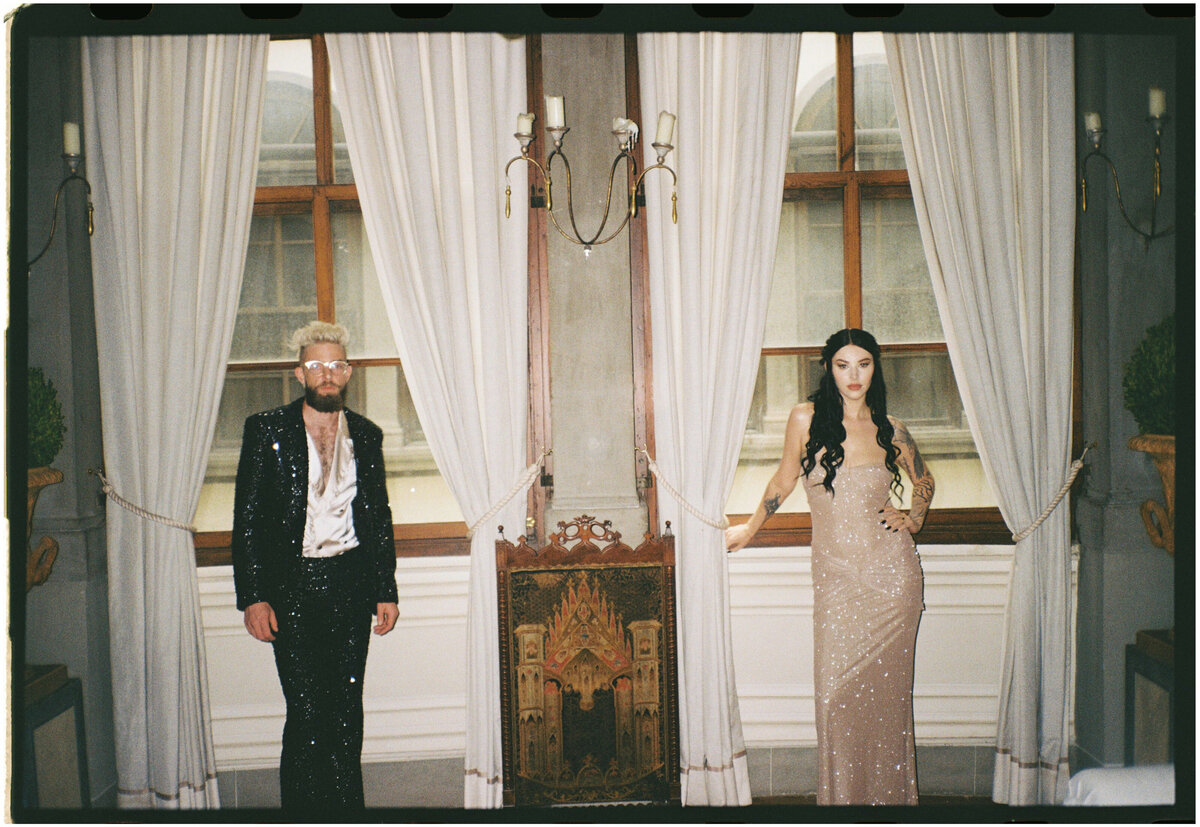 renaissance couple session in florence