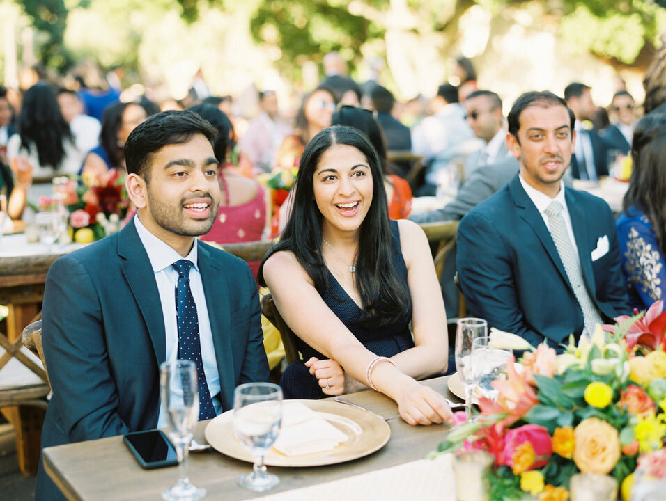 wedding reception space at holman ranch