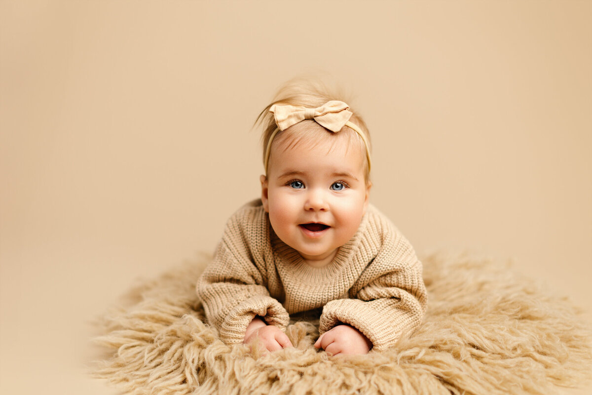 NW Arkansas baby photographer, milestone session near me, NW Arkansas baby portrait studio, professional baby photos