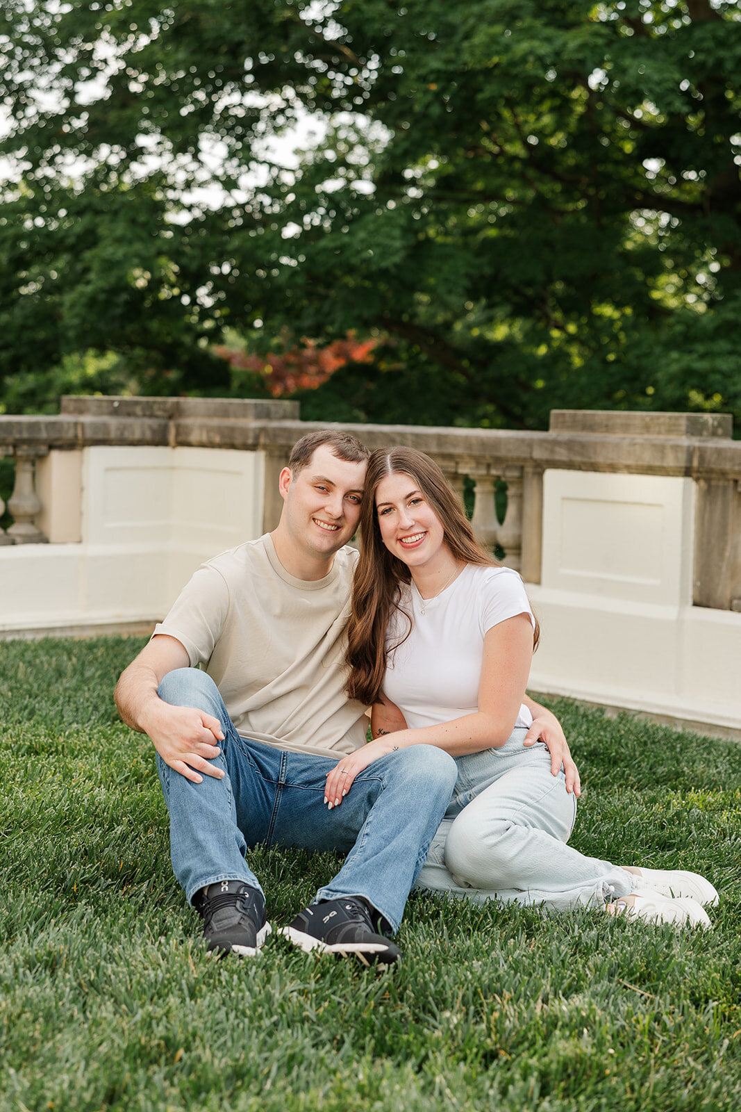 Alexis Fox Photography + Indianapolis + Indiana + Engagement Session + Newfields (24 of 37)