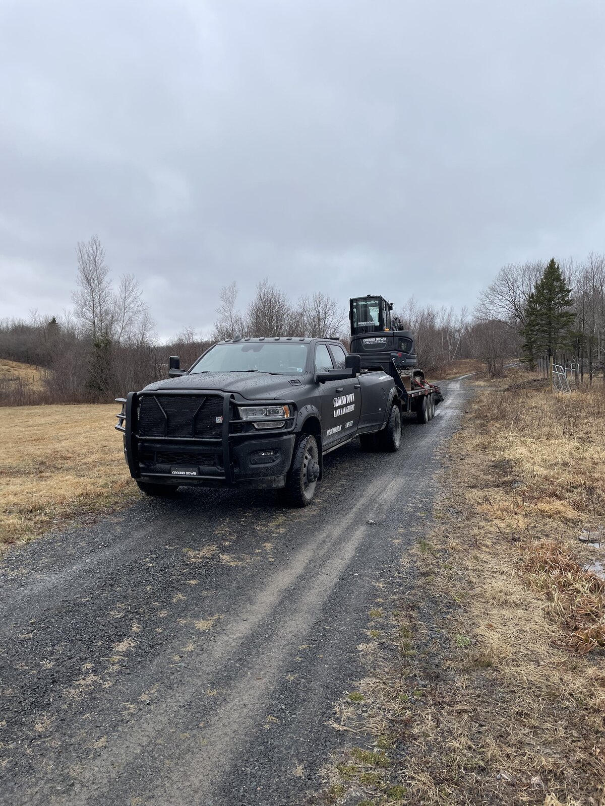 Ground Down Land Management - Excavation Services - Nova Scotia - Property Access - Trail Systems - Driveways - Patios - Landscaping - Mulching