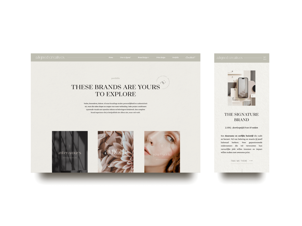 Showit template personalisatie Aligned Creatives (1)