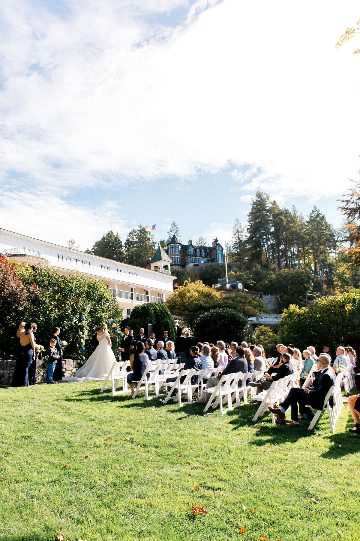 Roche Harbor Resort Wedding Ceremony