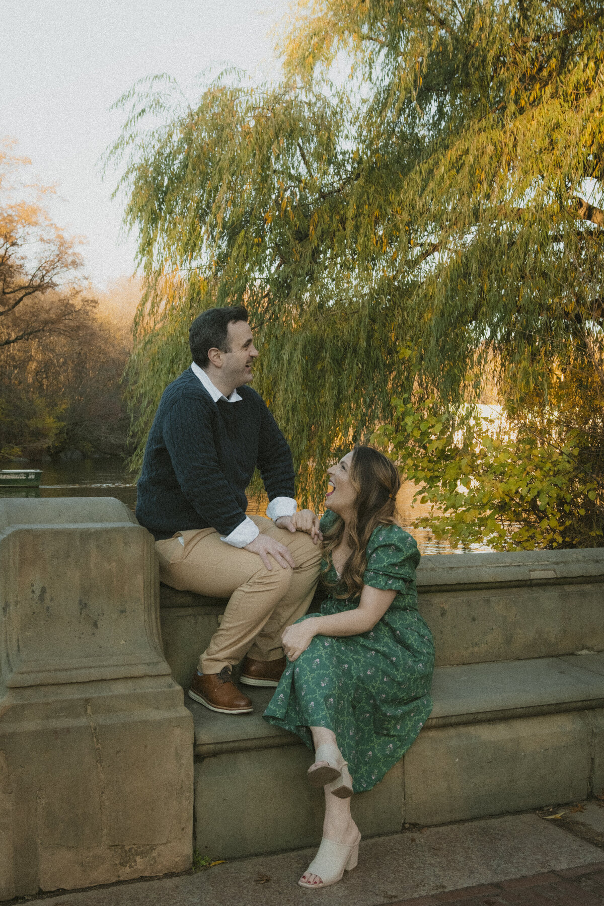 Central Park Engagement Shoot