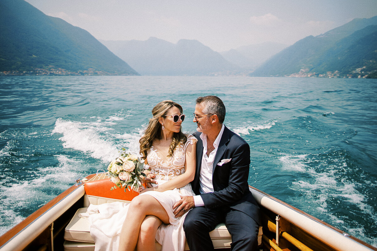 Couple en Bateau