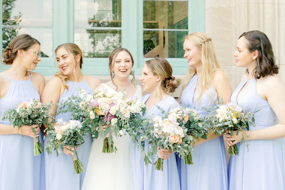 Bride-with-Bridesmaid