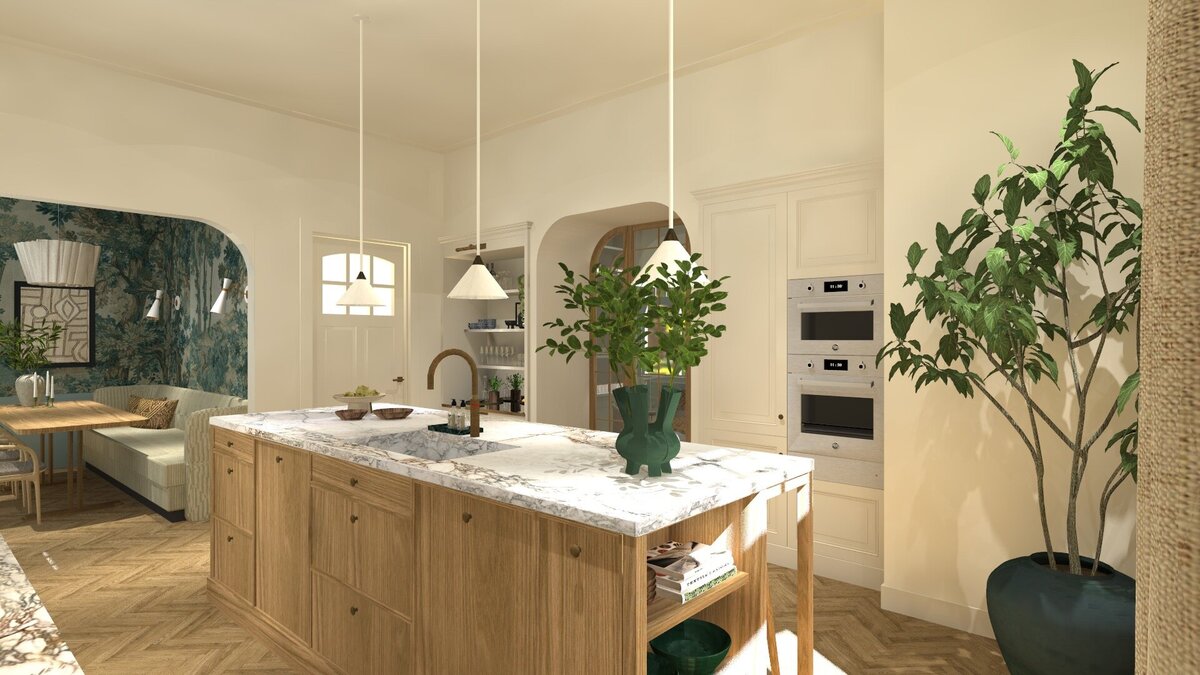 PC Hooft, Hilversum - V02.1 - Keuken