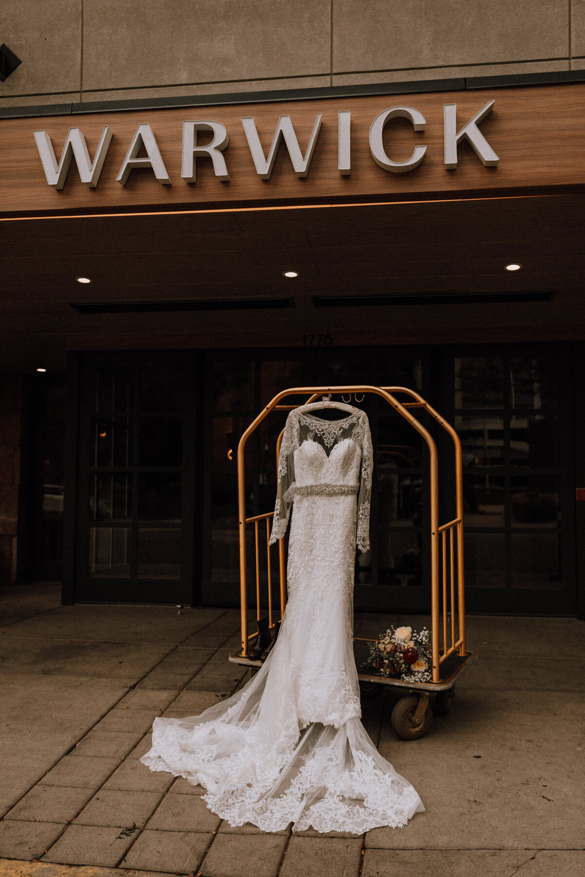 dress at warwick hotel