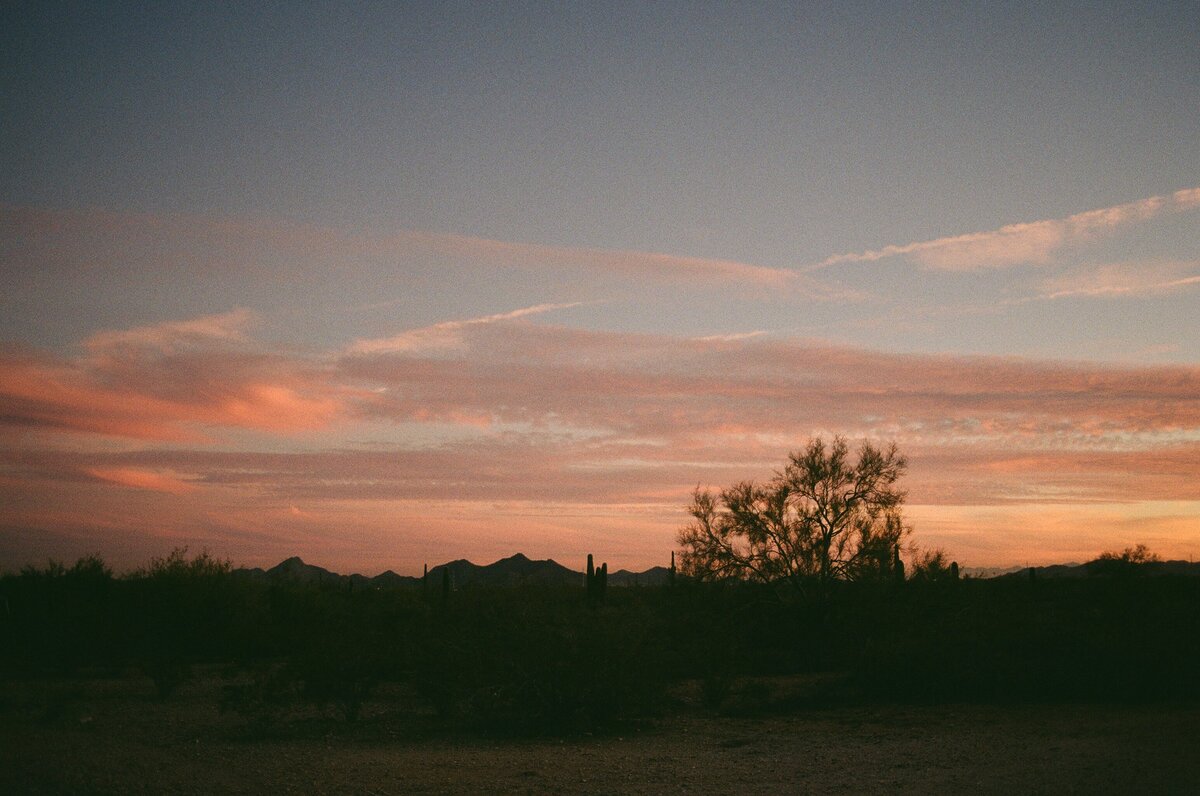 arizona film sunset