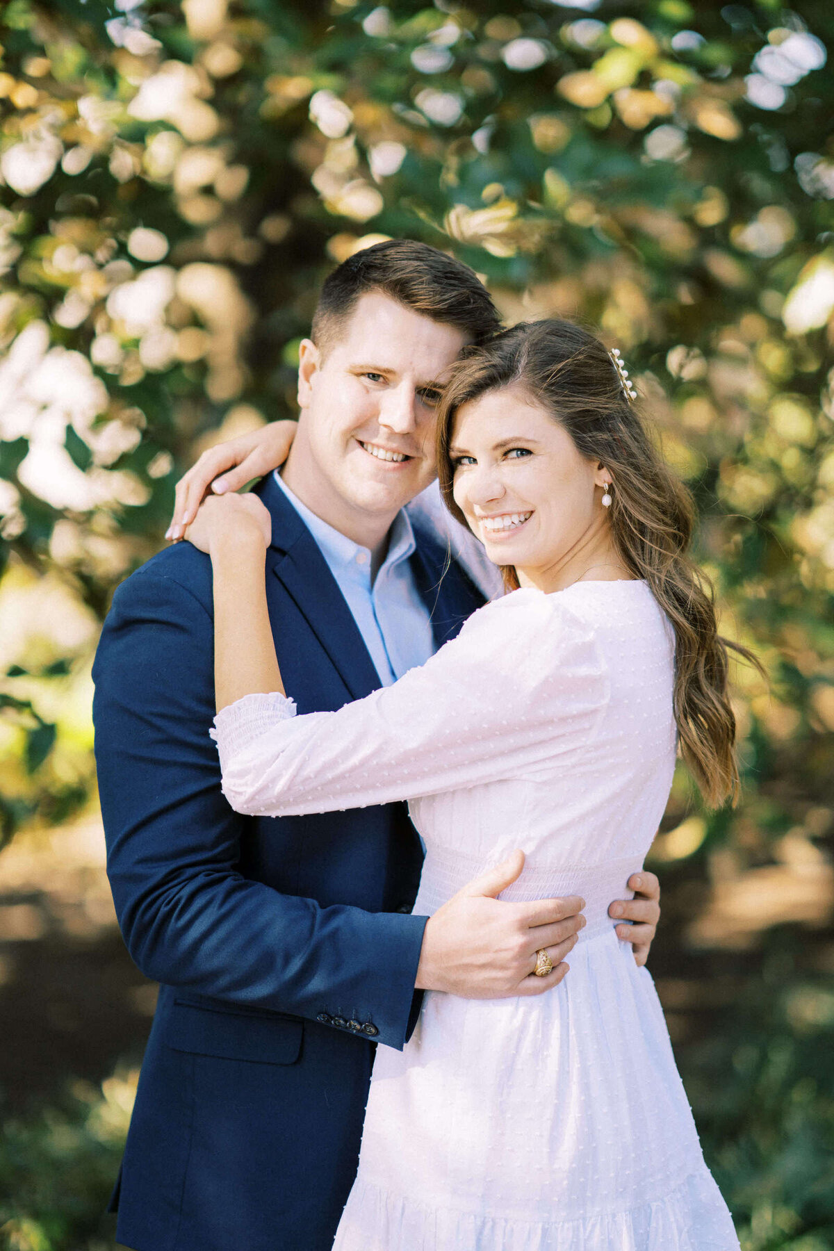 06 Dallas Arboretum Engagement Session Spring Kate Panza Wedding Photographer