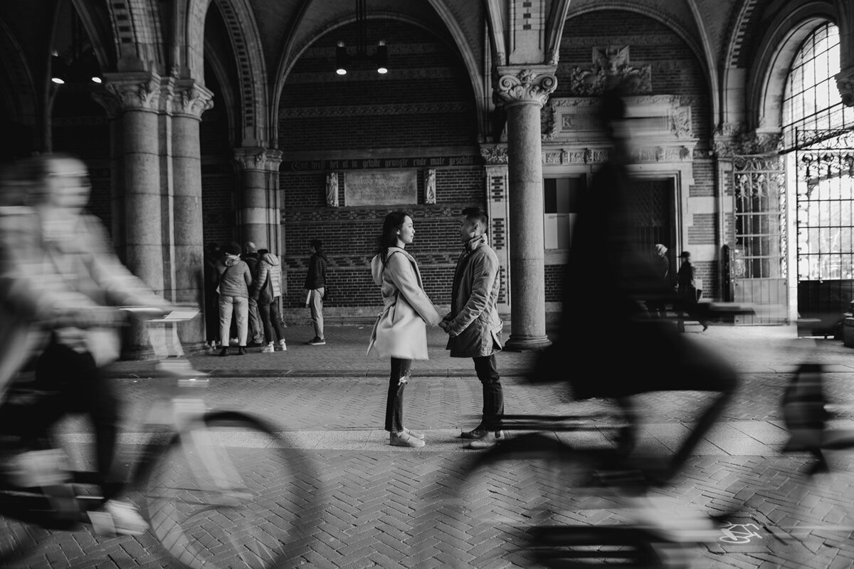 Amsterdam proposal photographer engagement photoshoot framedbyemily1