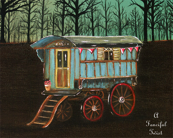 gypsy-wagon-painting