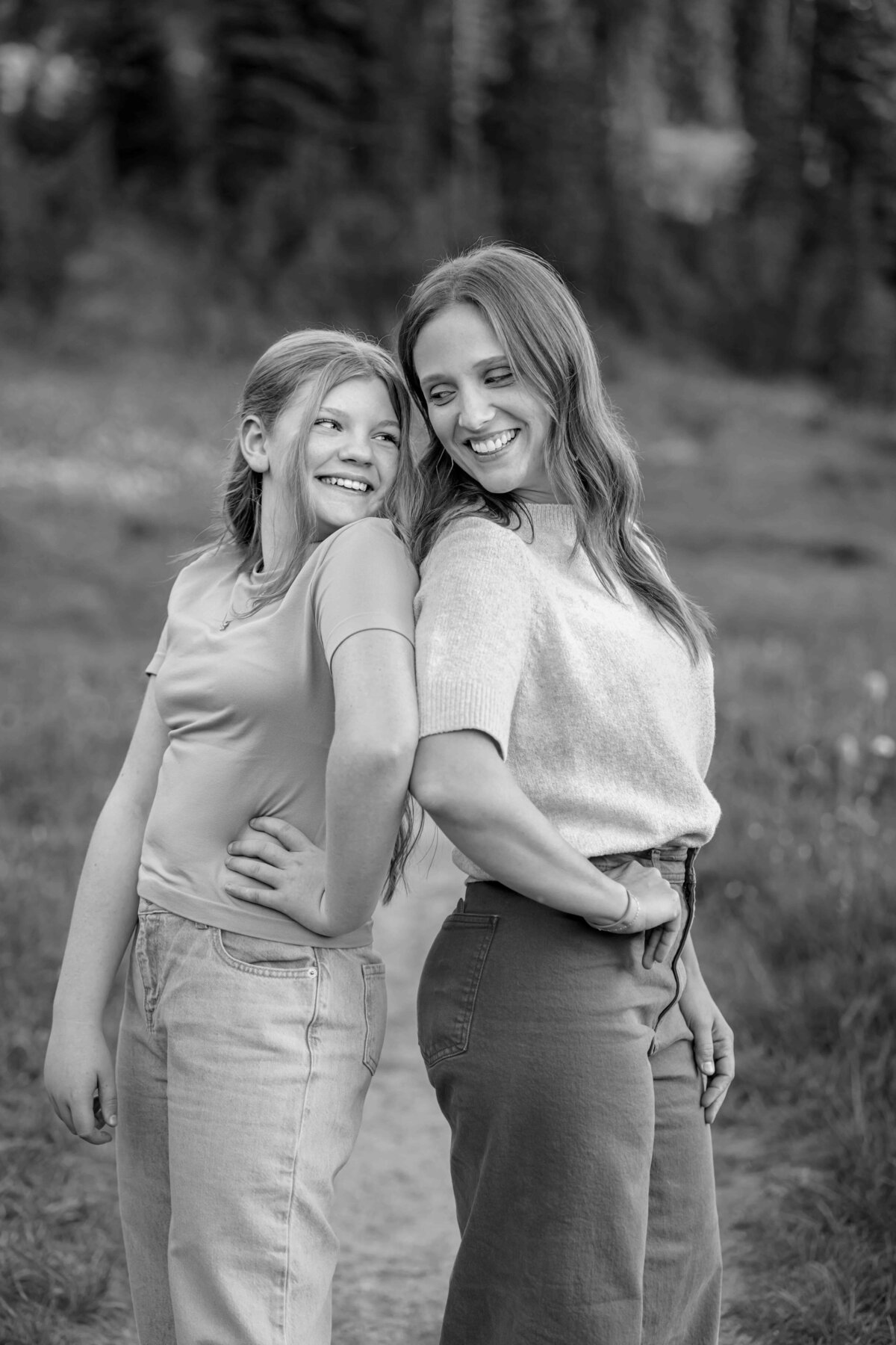 Tacoma Family Outdoor Mom Tween Daughter Tipsoo Lake Lana Stewart Studios