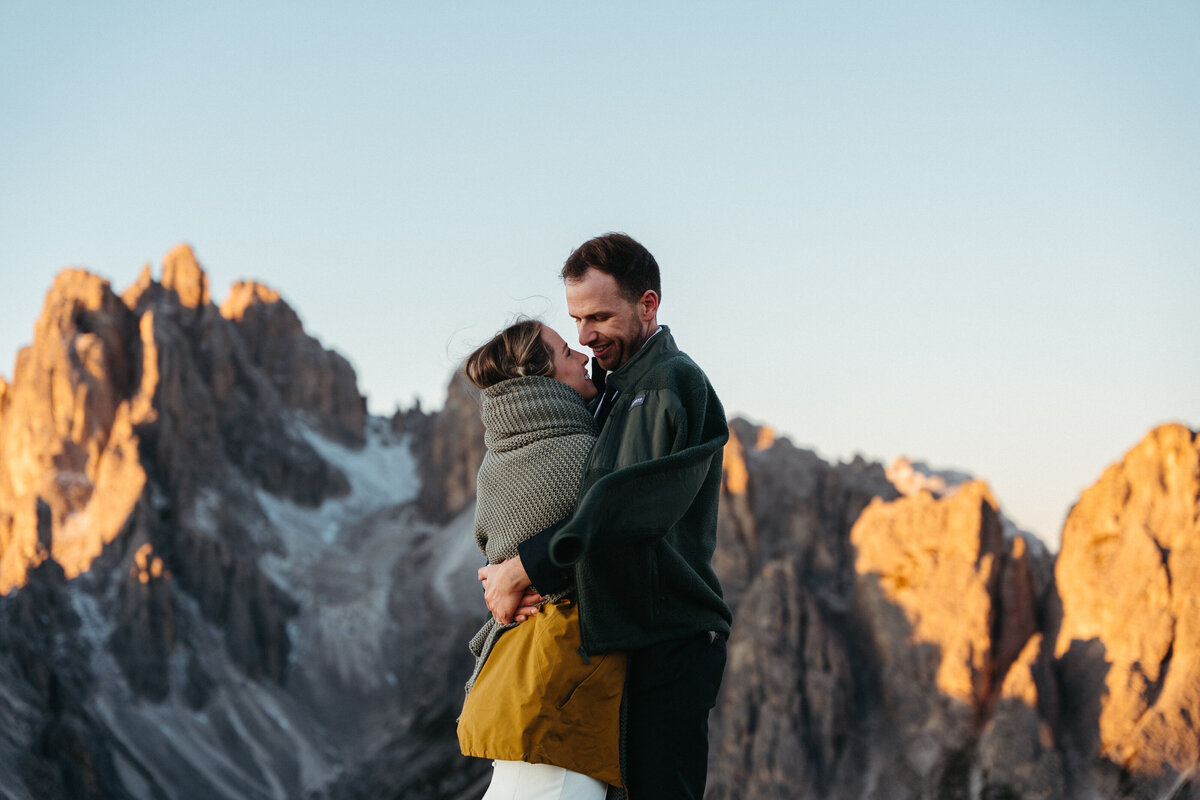 Cadini di Misurina Sunrise Elopement -29