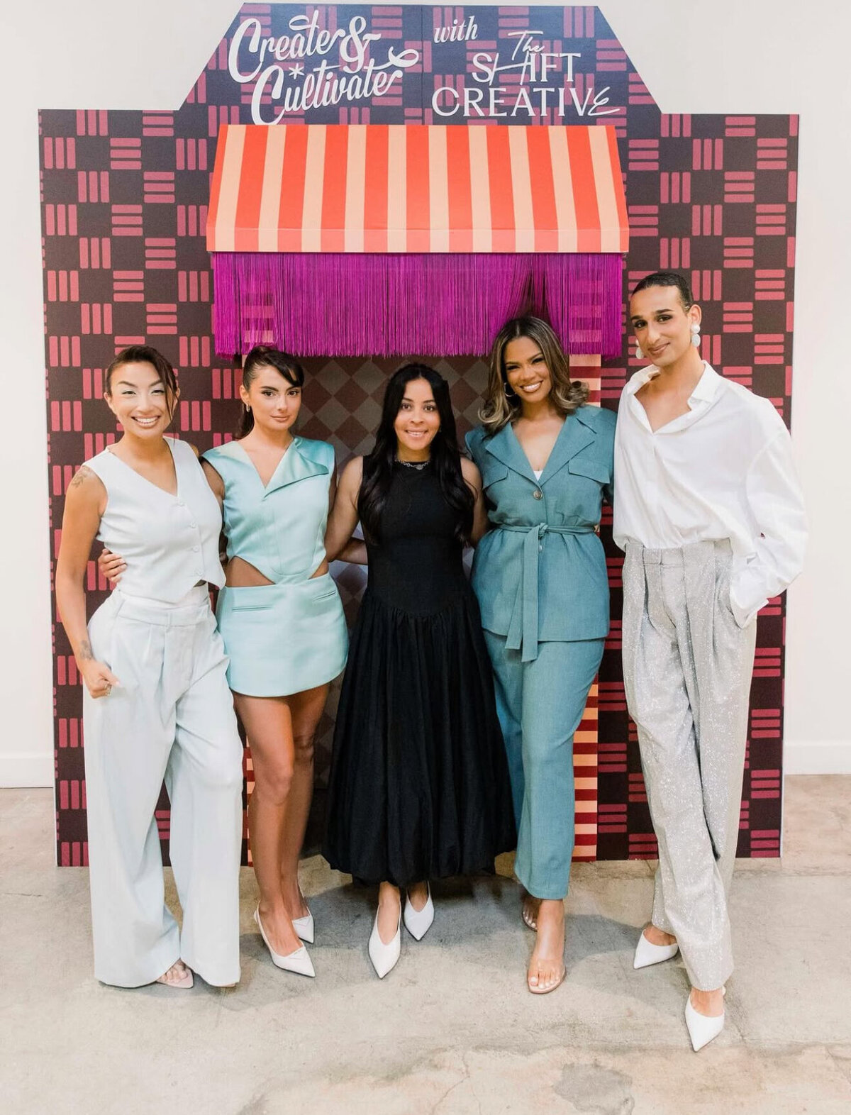 Create & Cultivate installation by The Works Collective | immersive brand activation in Los Angeles.