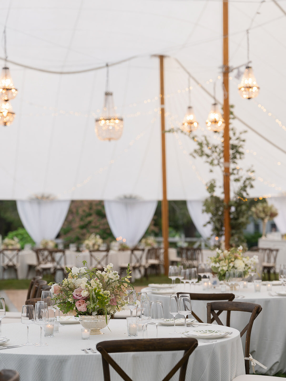 Annalise & Jonathan Tented Private Residence Connecticut Wedding-67