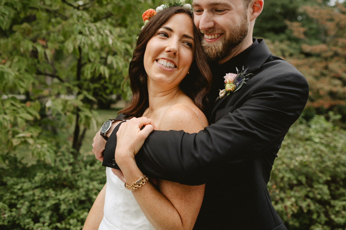 documentary photographer garden greenhouse wedding-133