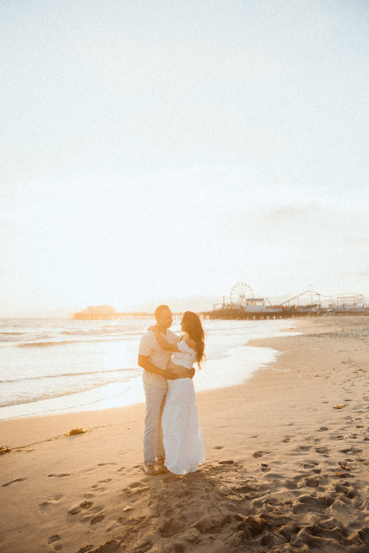 Santa Monica Beach Maternity Photography 47