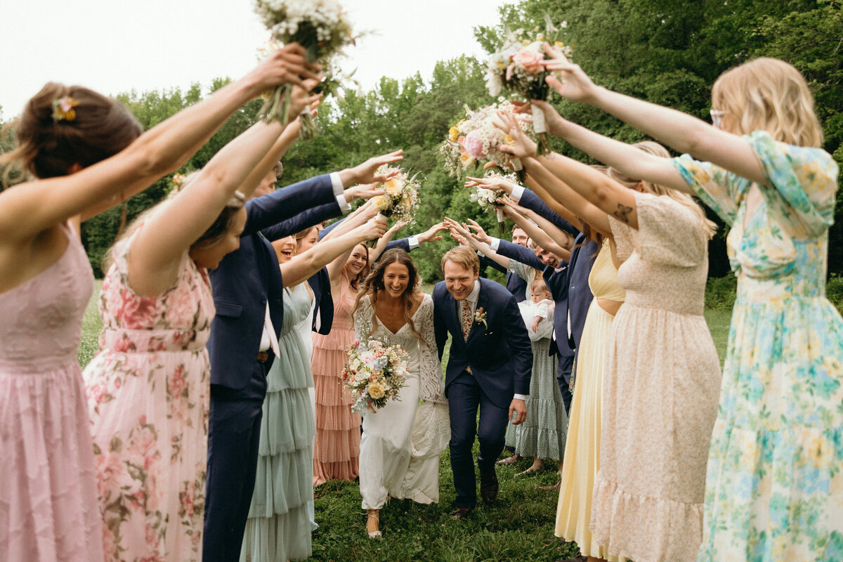 Bridal Party Photos by Virginia Wedding Photographer
