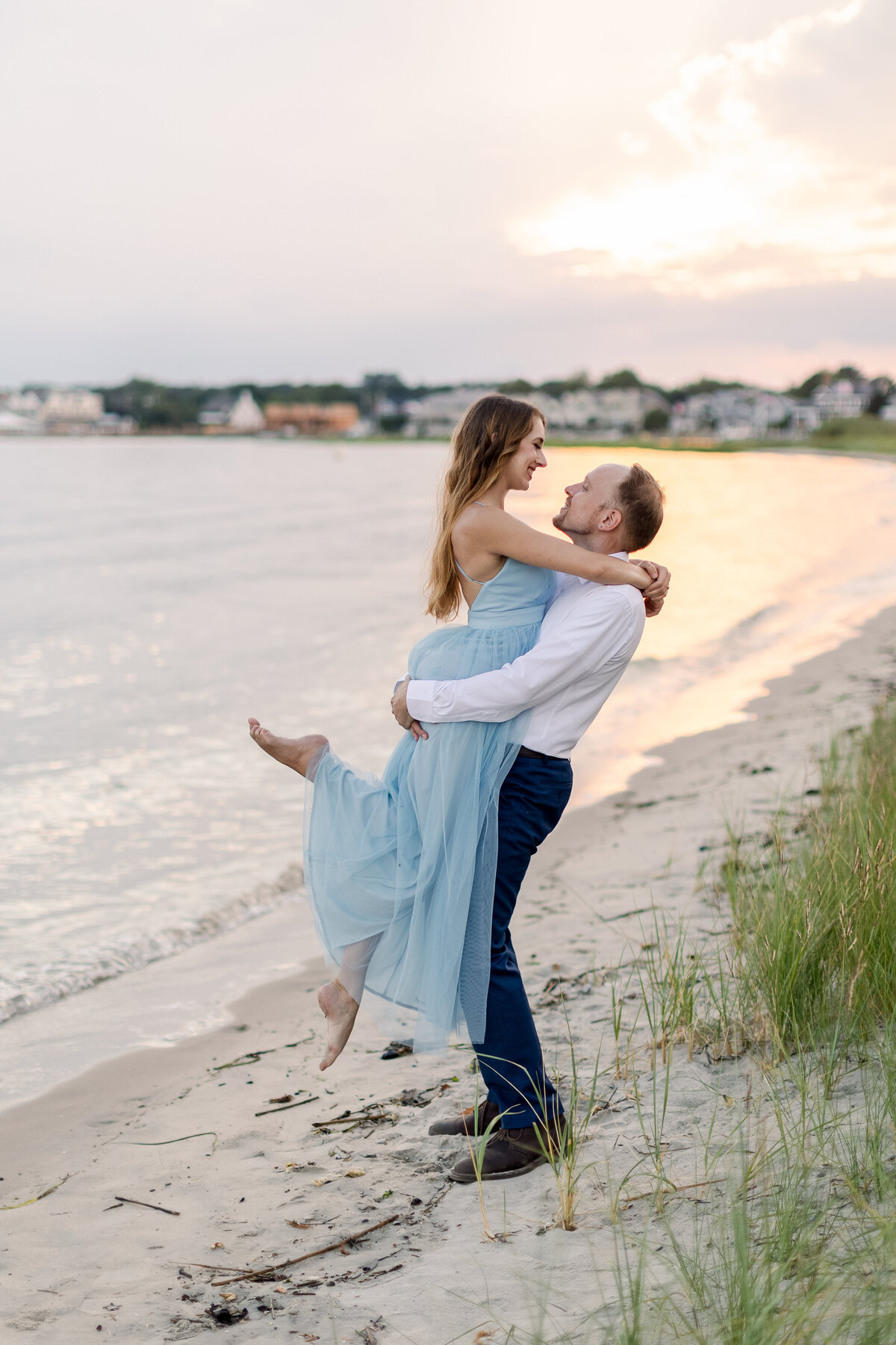 New Jersey Wedding Photographers	Manasquan, NJ	Fisherman's Cove Conservation Area Doggy Beach	Engagement Session	Late Summer September 	Elegant Luxury Artistic Modern Editorial Light and Airy Natural Chic Stylish Timeless Classy Classic Romantic Couture Fine Art Experienced Professional Love Couples Emotional Genuine Authentic Real Fashion Fairy Tale Dream Lovers Jersey Shore Intimate	Engagement Session Photos Portraits Image 36