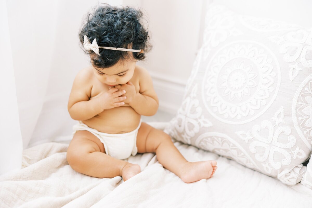 6 months old baby at toronto studio