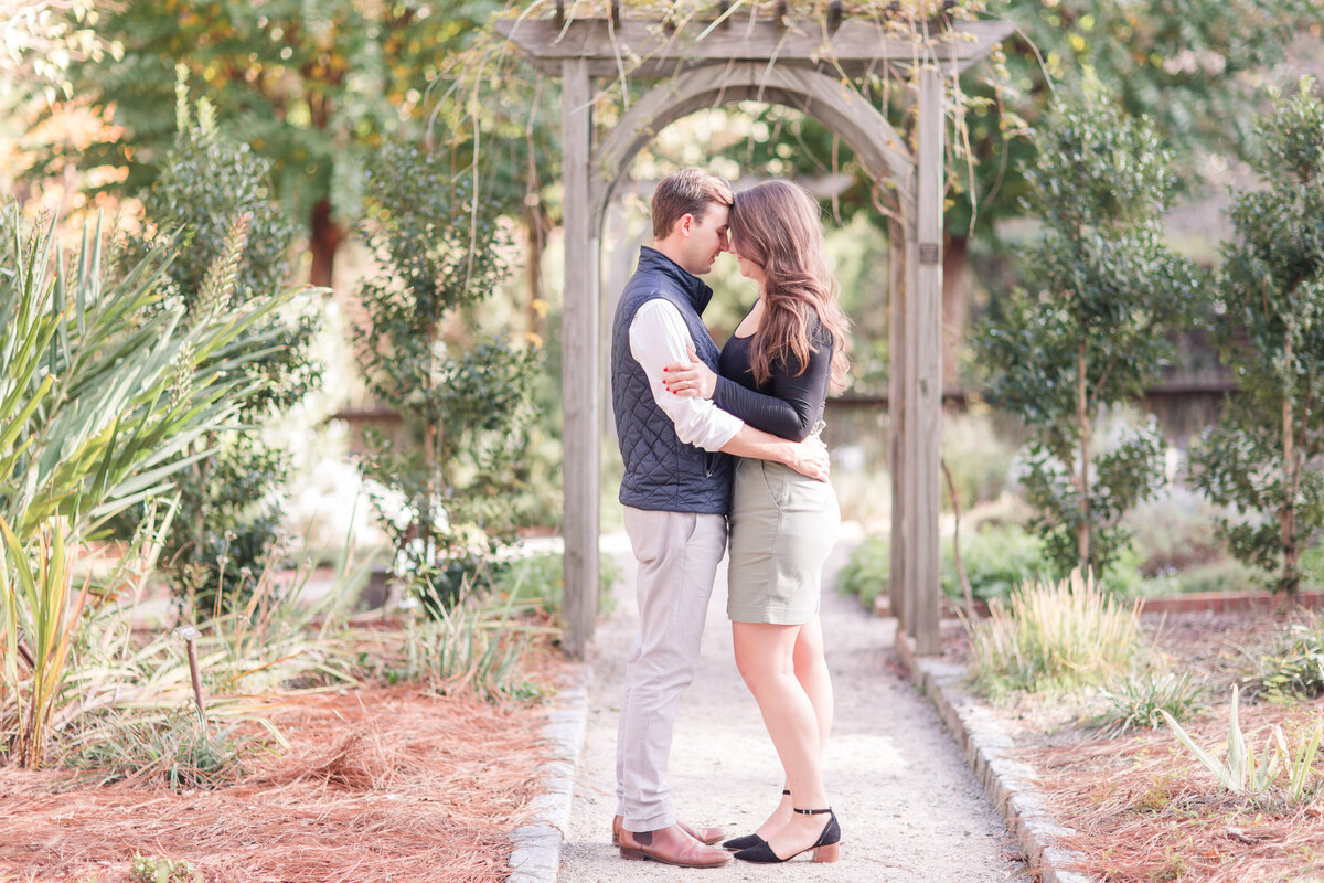 Jennifer B Photography-Bill & Shanin's Engagement Session-Sandhills Gardens and Pinrhurst NC-2020-0118