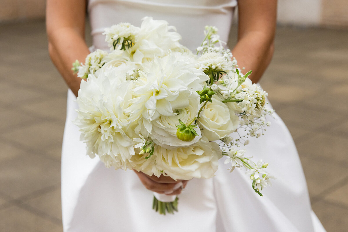 bridal-bouquet-all-white-revel-motor-row-HBICWeddings