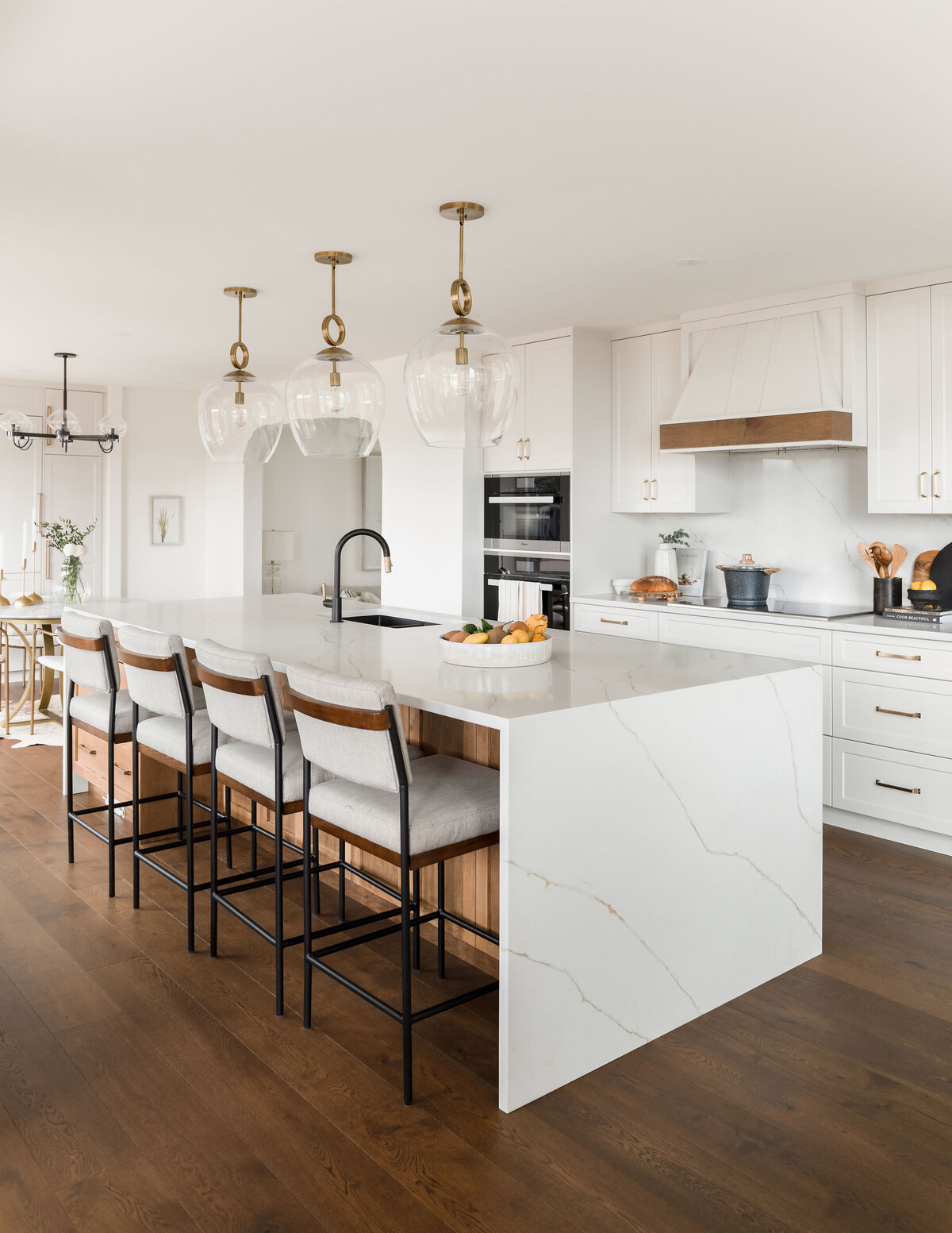 Galley-Kitchen-Island-White-Renovation-Calgary