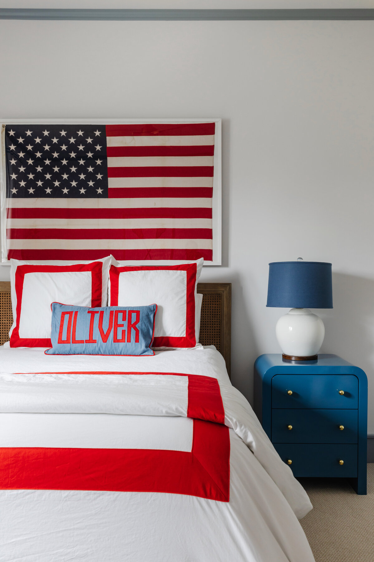 oyster creek studios memorial new build american flag kids room