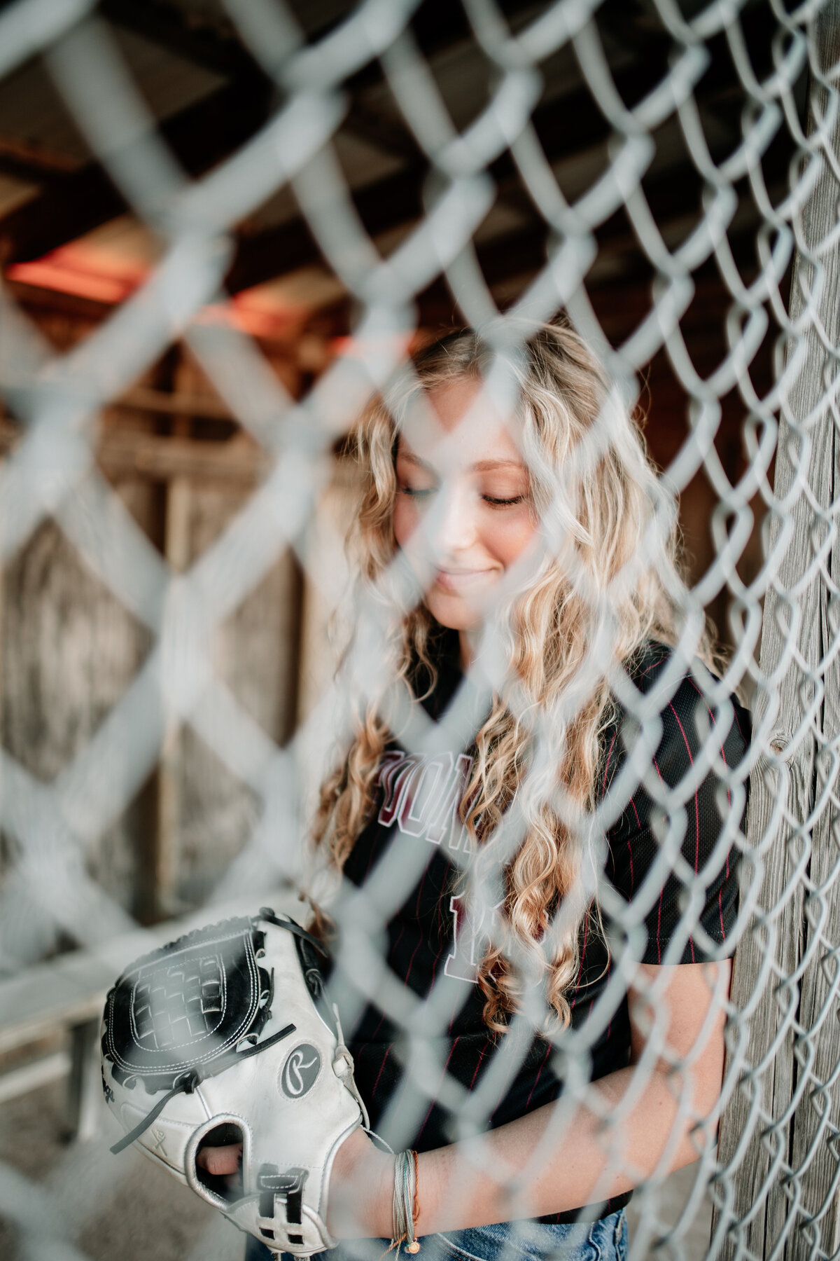 Softball senior picture ides