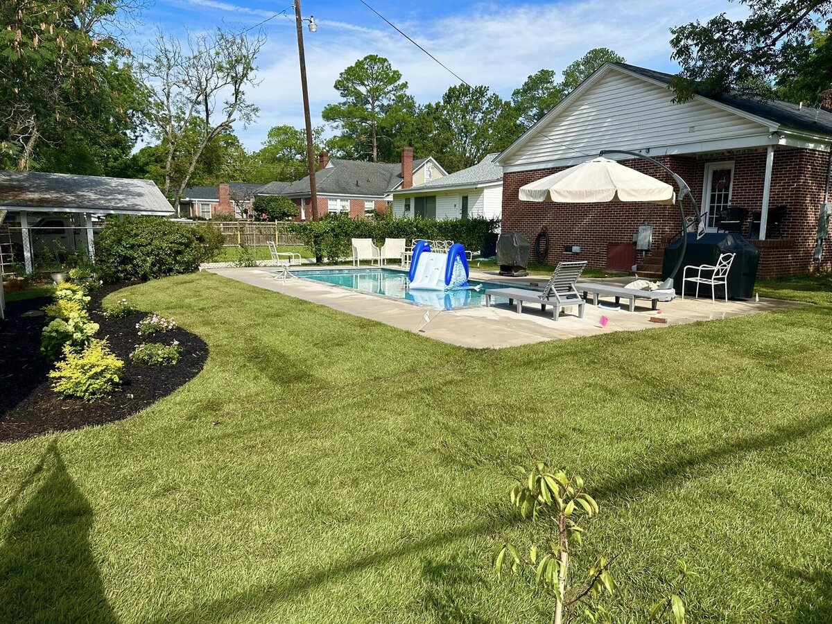 Pool after