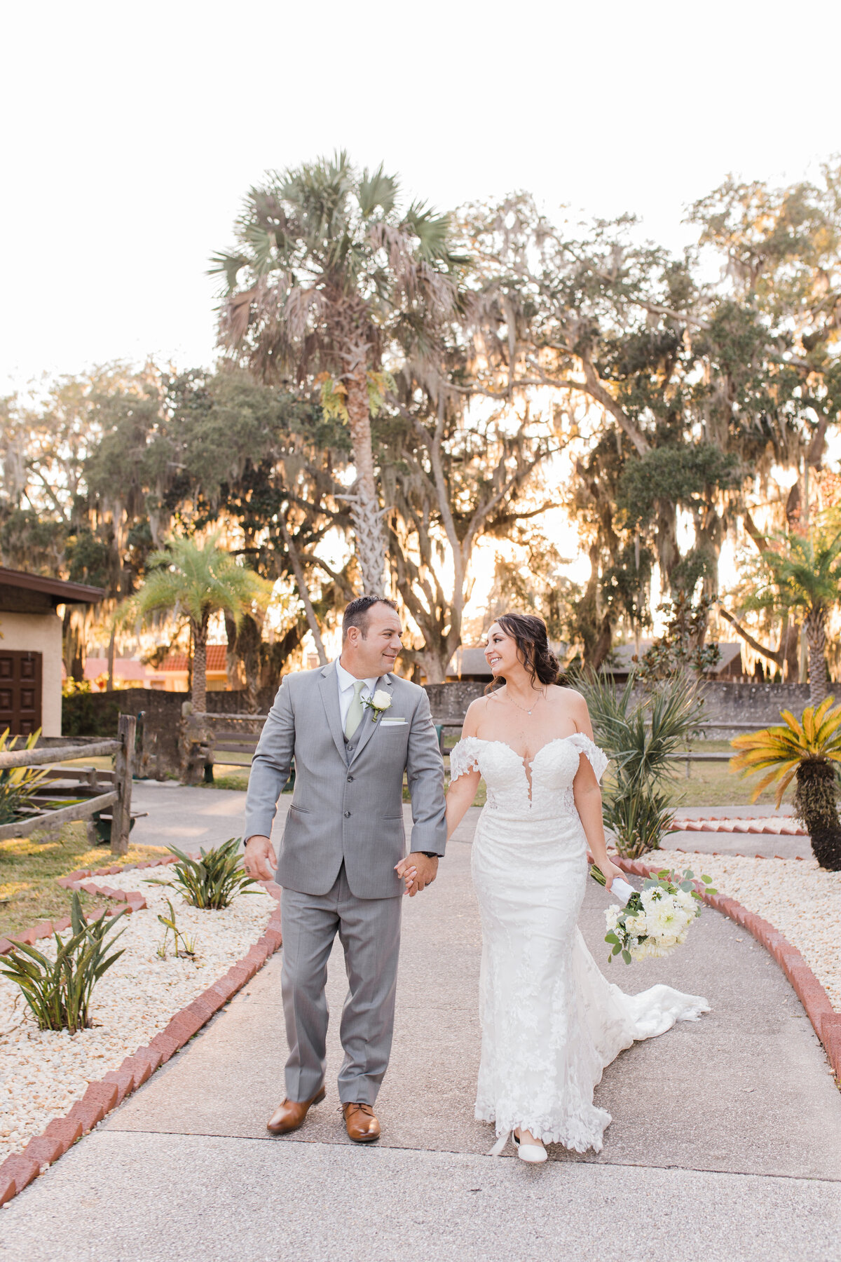 CAPTURED BY LAU PHOTOGRAPHY. Christina and John fountain of youth wedding st augustine fl--13