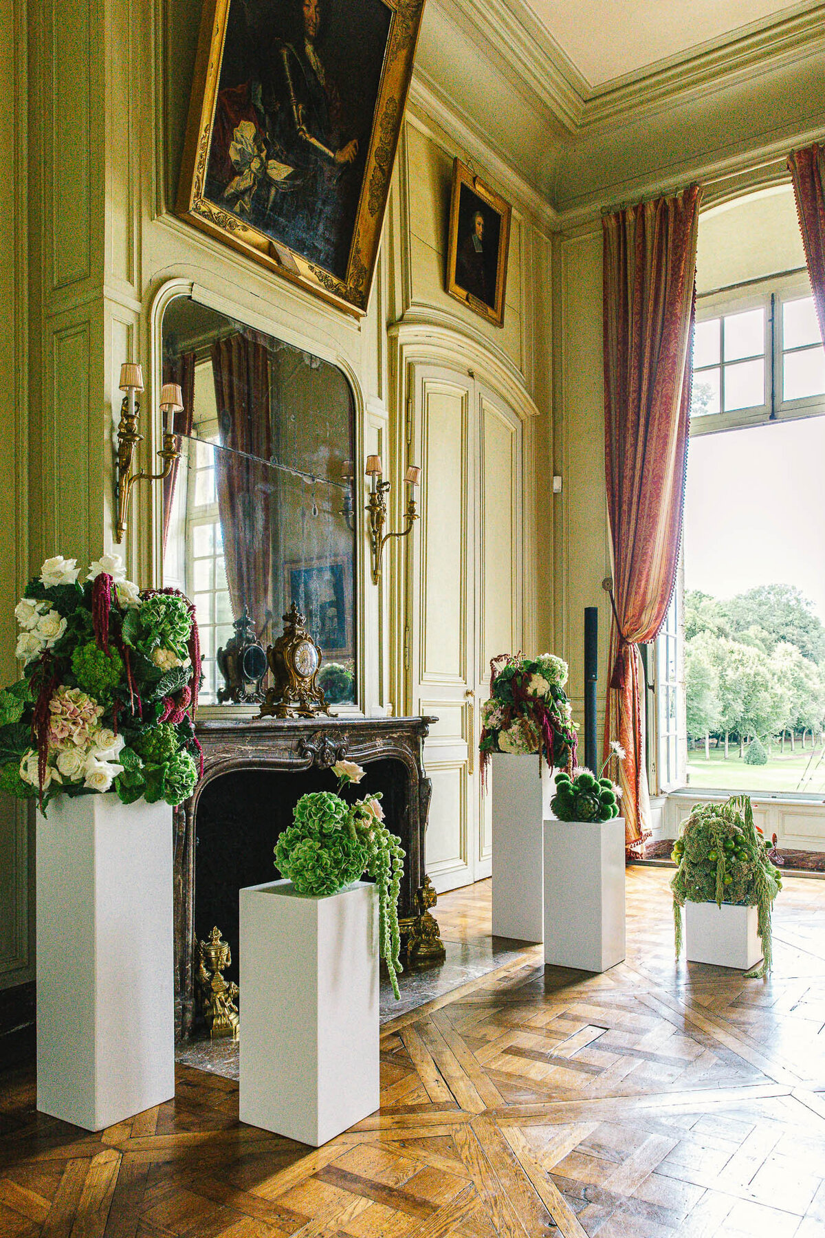 Wedding_Château _Champlâtreux_florist_trend _2025_vegetables_flowers_Capucineatelierfloral87