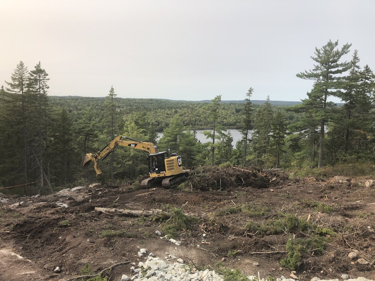 Ground Down Land Management - Excavation Services - Nova Scotia - Property Access - Trail Systems - Driveways - Patios - Landscaping - Mulching