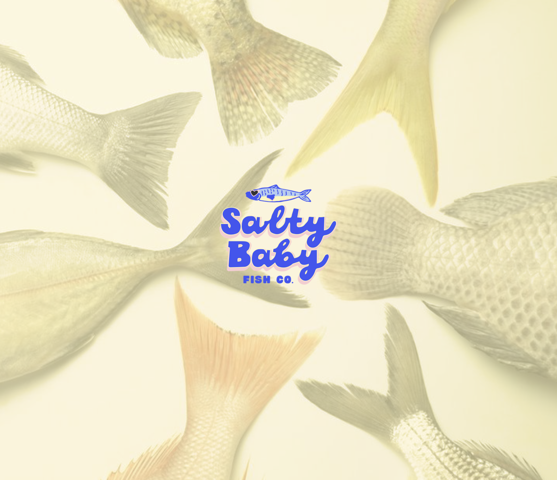 Salty Baby’s branding and packaging includes strategic logo design, color-rich labels, and cohesive brand identity for food & beverage founders. Every design decision helps the brand stand out in retail, convey boldness, and build lasting customer loyalty.

Logo, brand identity, and packaging design for Salty Baby was created to help women-led tinned fish and specialty food brands amplify their story, attract attention, and communicate a high-energy, colorful, boutique food experience.