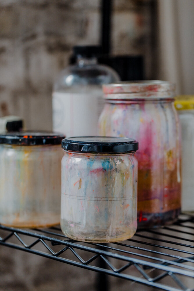 paint jars