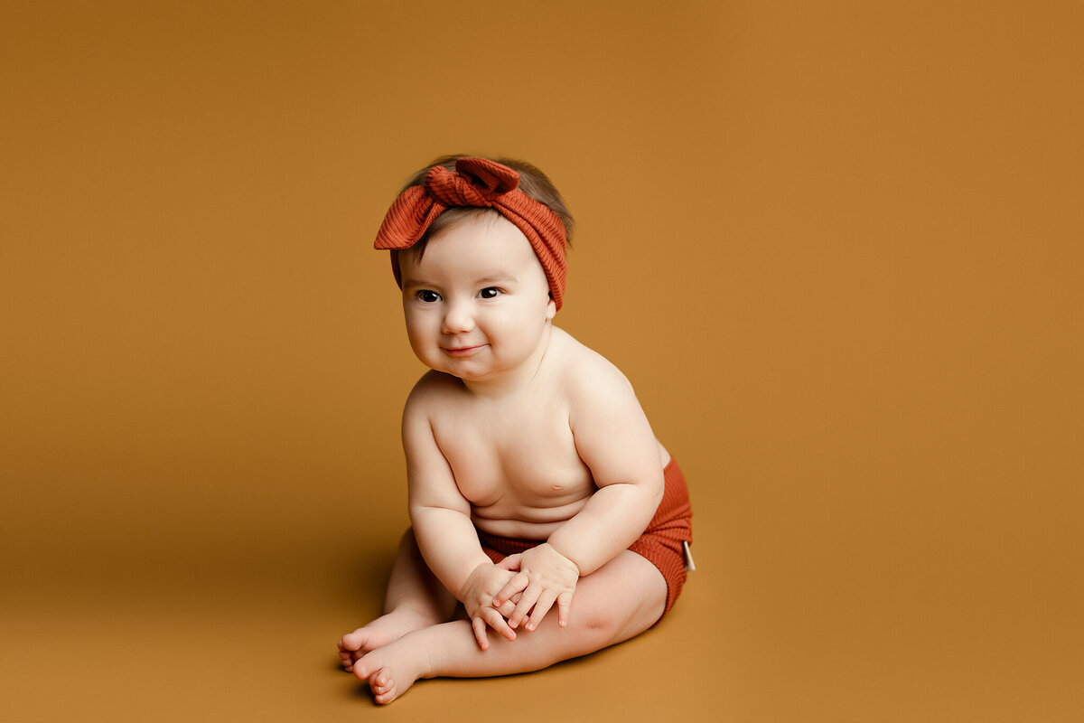 NW Arkansas baby photographer, milestone session near me, NW Arkansas baby portrait studio, professional baby photos