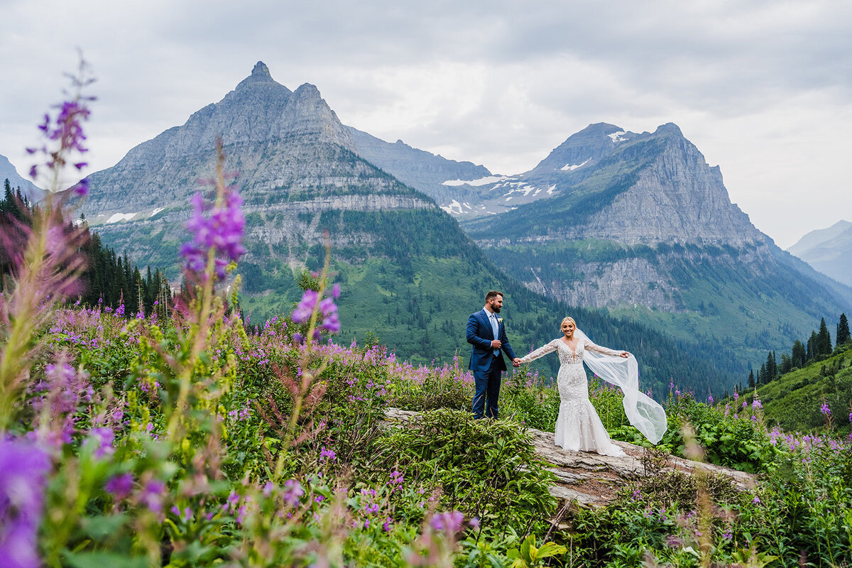 Glacier Park Elopement and Wedding Photographer