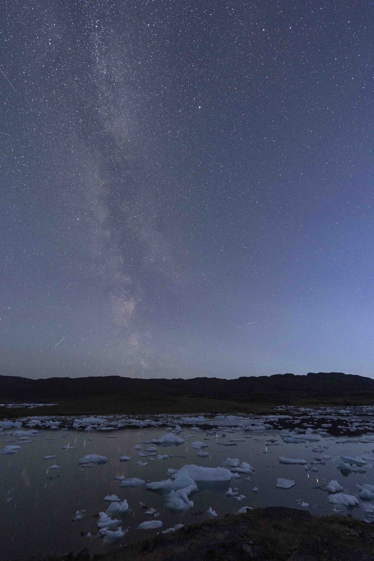 Milky Way above the Nordre Sermilik fjord during a stay at Sermilik Hostel in Qassiarsuk – Photo by Stephanie Vermillion – Visit Greenland-2