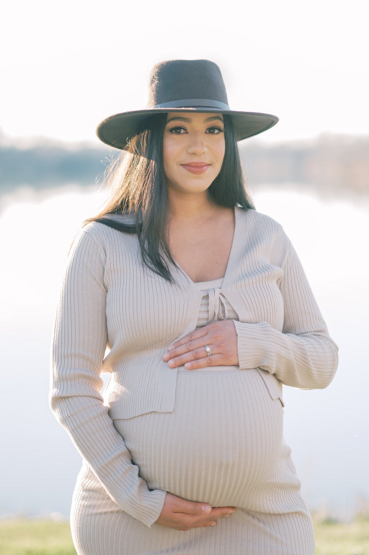 fort worth maternity portrait