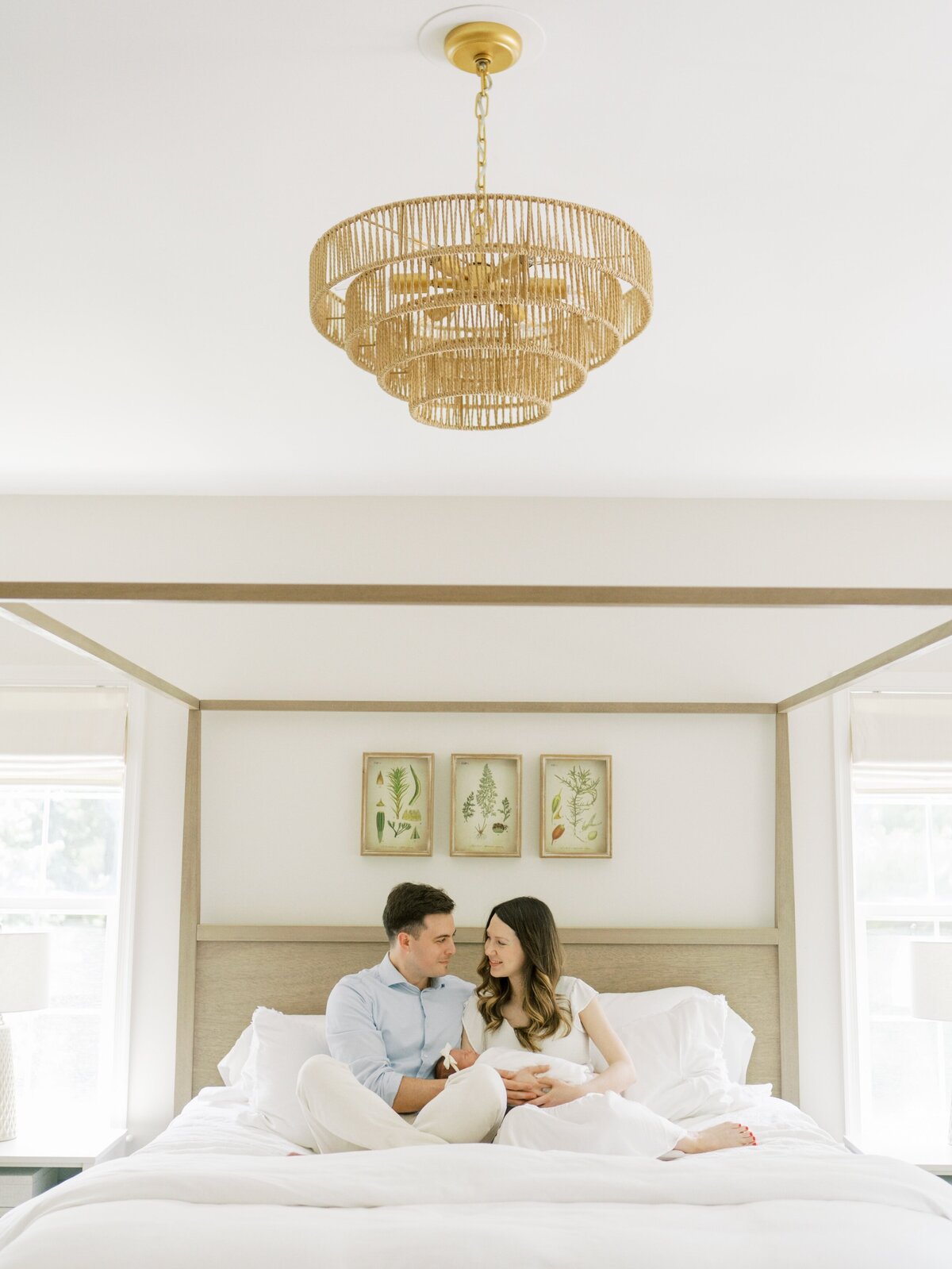 primary bedroom newborn photo northern virginia photographer