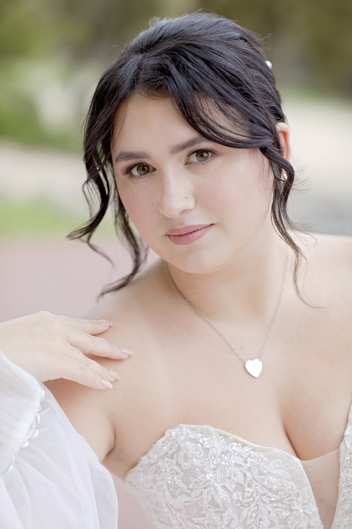bridal portrait-oaks at heavenly-robin rogers photography
