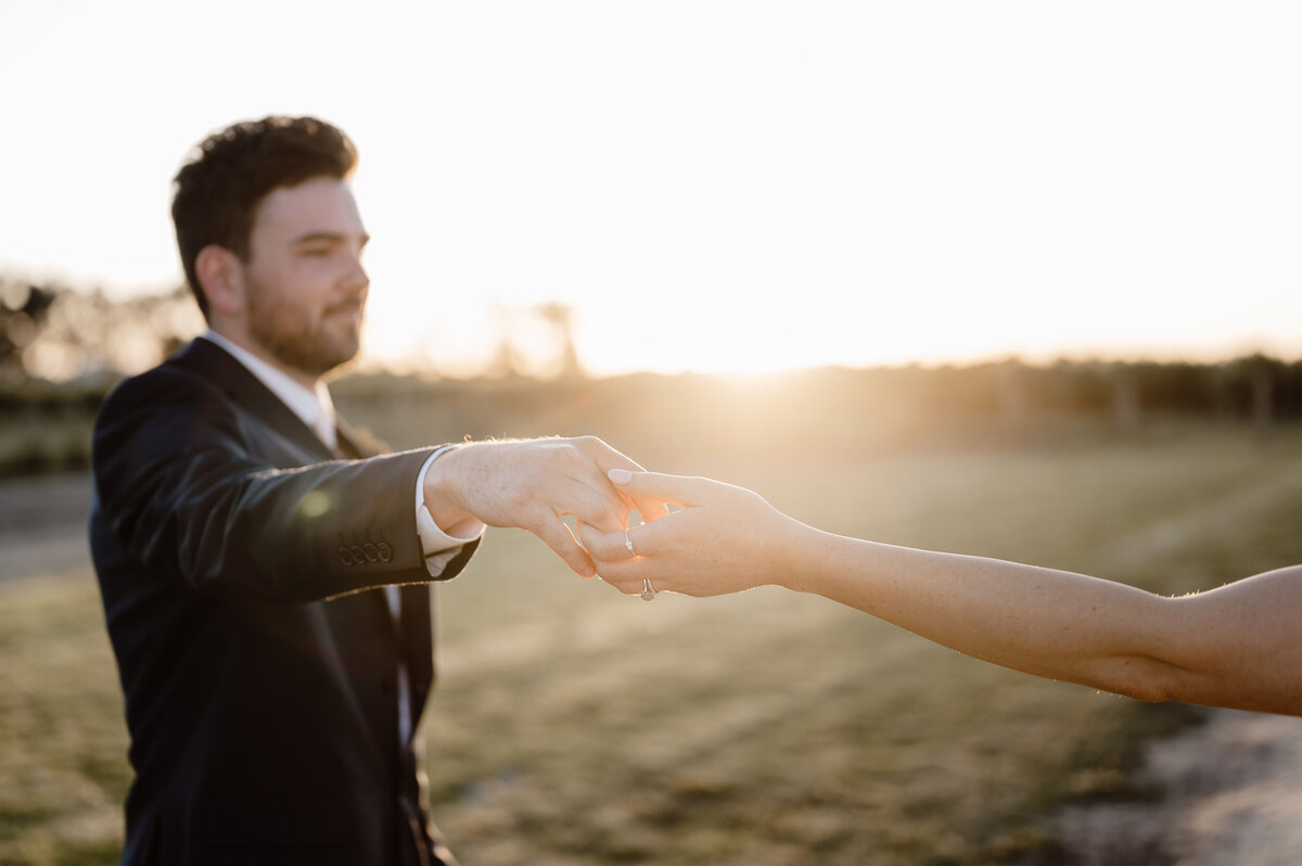 Wedding held in Mildura, VIC