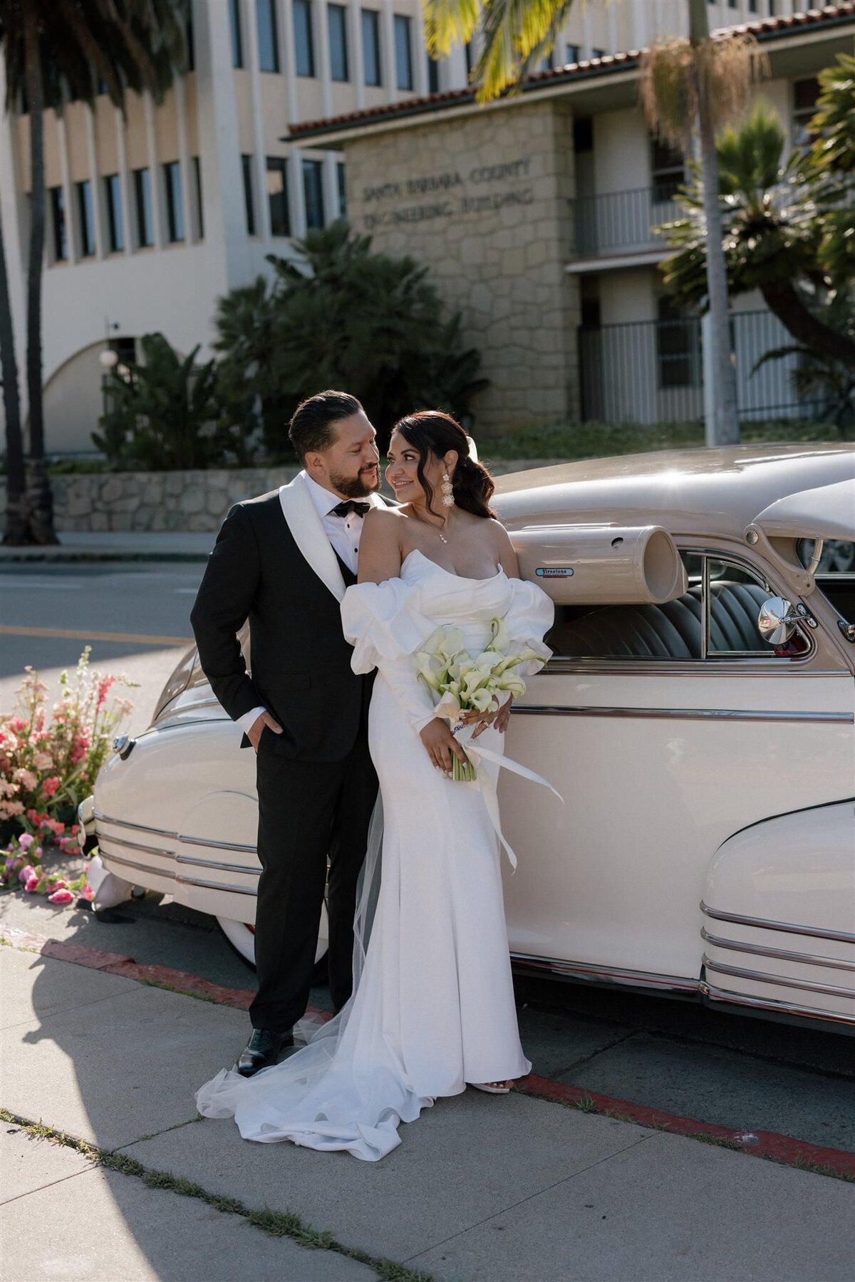 Santa Barbara Courthouse wedding ceremony - 56