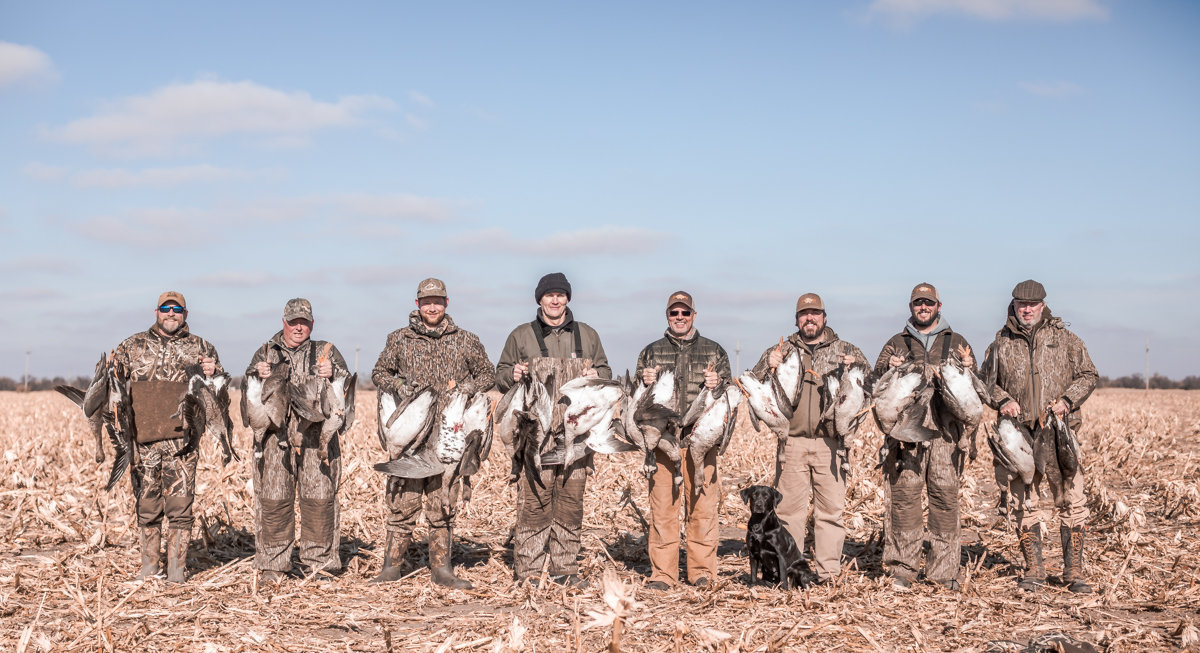 Central kansas duck hunting fowl plains -73