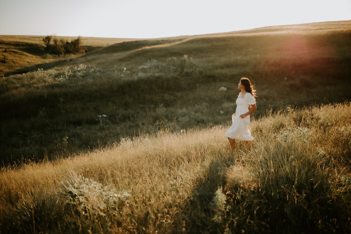 KANSAS FIELD DURING GOLDEN HOUR