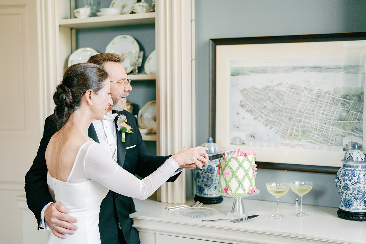 Sabra + Curt - Curated Wedding Elopement at Thomas Bennett House - by Pure Luxe Bride Elopements - 9